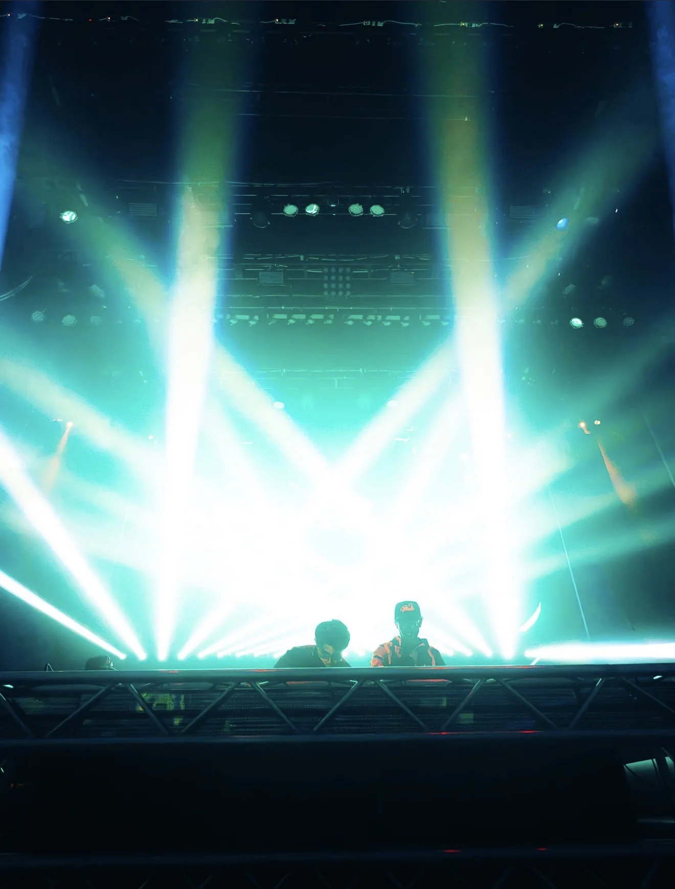Avalon Hollywood stage lighting during Jason Bleu performance